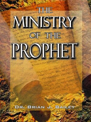 cover image of The Ministry of the Prophet